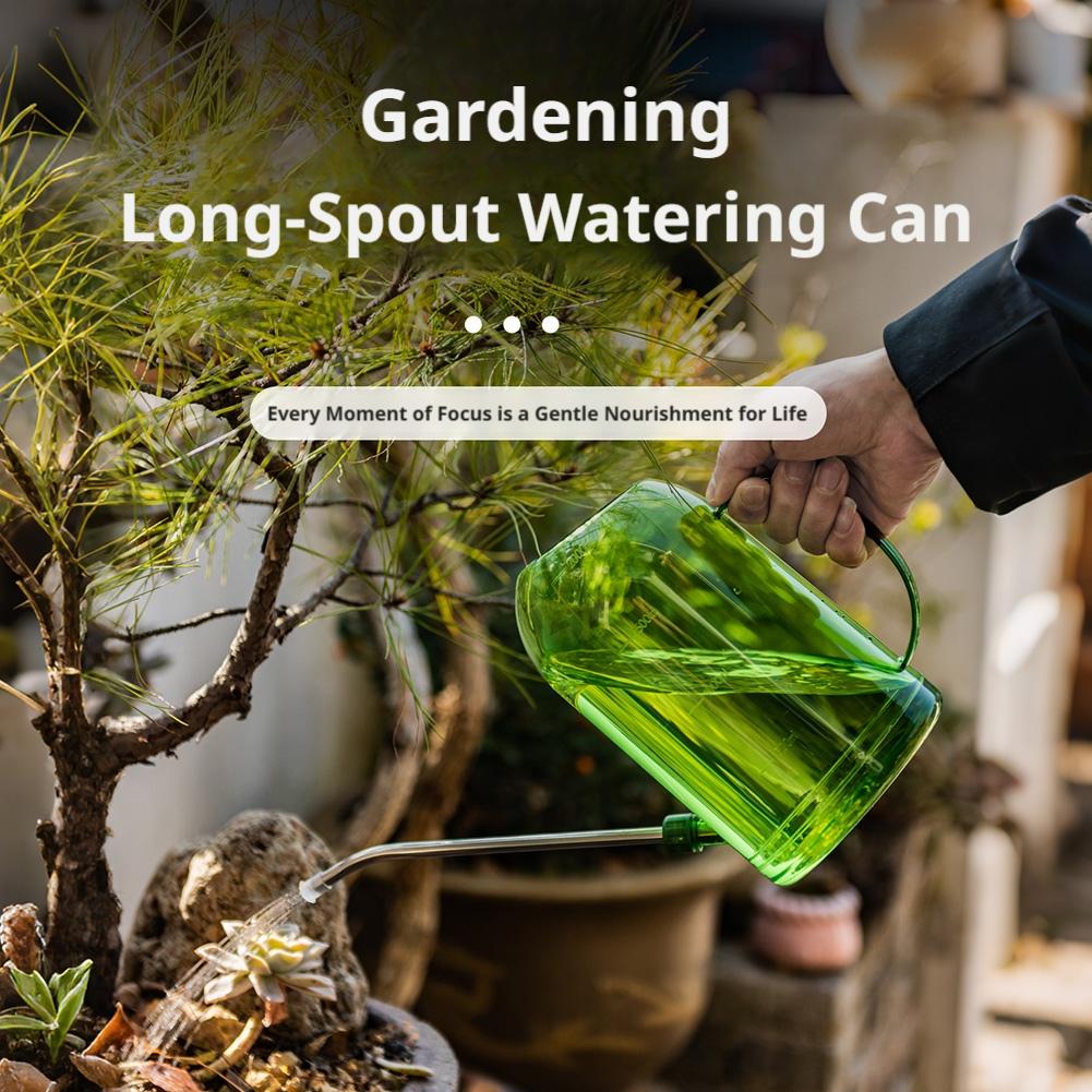 Watering Can Long Spout - إبريق سقي طويل الفوهة شفاف من
