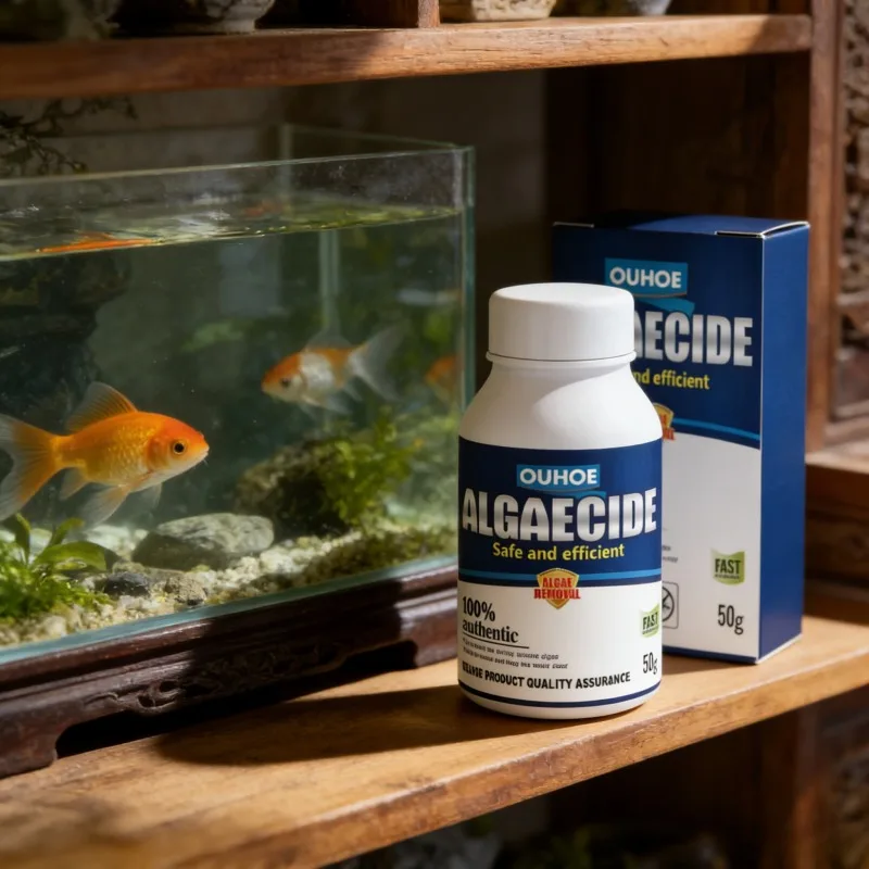 Aquaponics Fish Tank - 50 جرام من مبيد الطحالب عالي