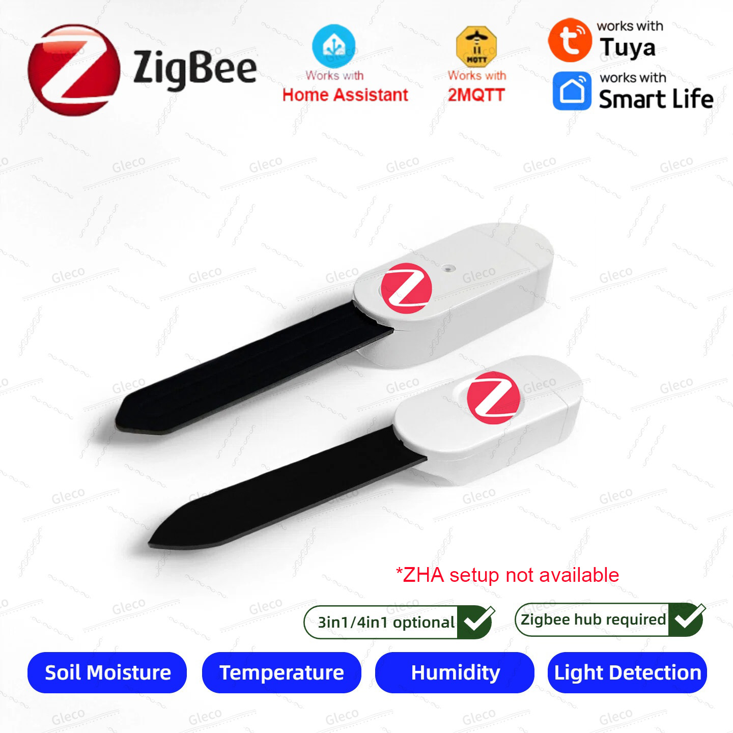 Moisture Meter Plant - جهاز استشعار رطوبة التربة بتقنية زيجبي،