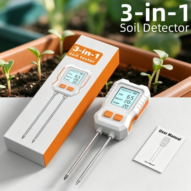 Moisture Meter Plant - جهاز اختبار التربة الرقمي 3 في
