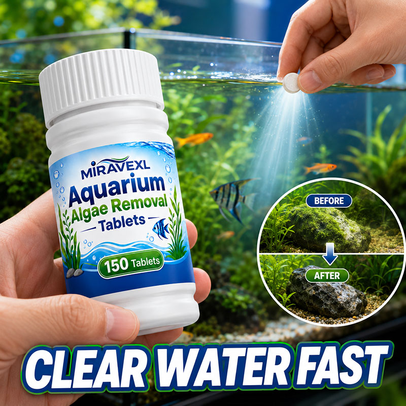 Aquaponics Fish Tank - أقراص ميراڤيكس إل 150 لإزالة الطحالب