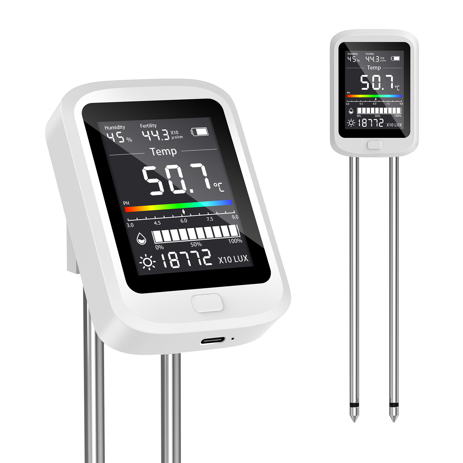 Moisture Meter Plant - جهاز قياس رطوبة التربة 6 في