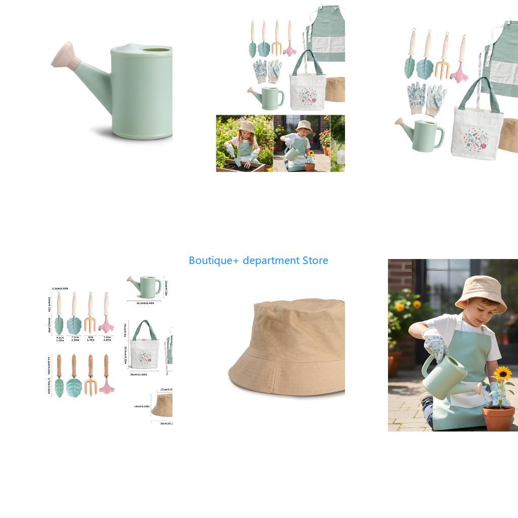 Junior Gardening Tools - E1PD مجموعة معدات الحدائق الملونة ببراعة