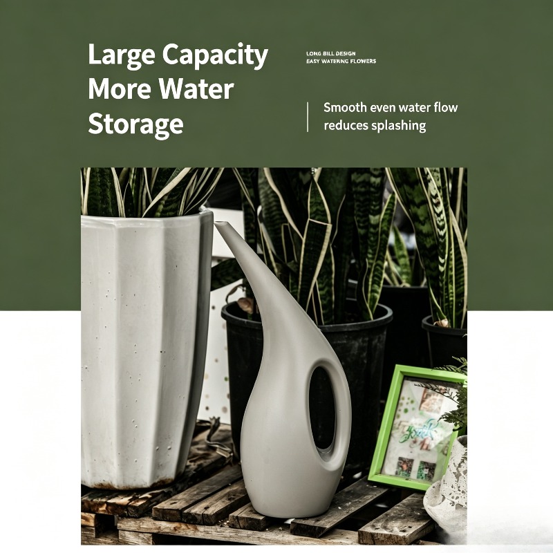إبريق سقي بلاستيكي ذو فوهة طوي - مراجعة Watering Can Long Spout وسعره