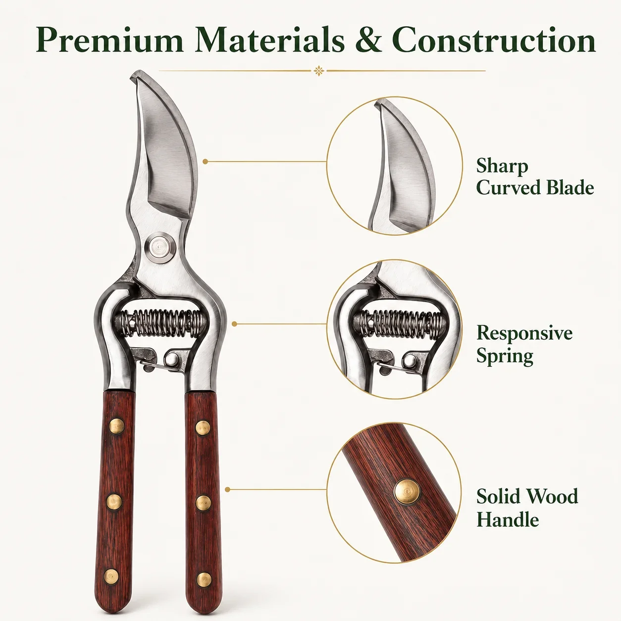 مقص تقليم من الفولاذ المقاوم ل - مراجعة Gardening Tools To Cut Branches وسعره