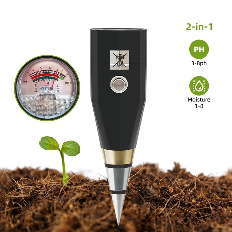 جهاز قياس درجة الحموضة في التر - مراجعة Moisture Meter Plant وسعره