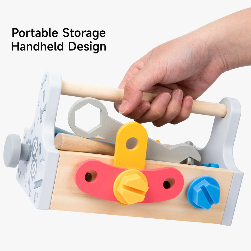 صندوق أدوات خشبي للأطفال، لعبة - مراجعة Gardening Tools For Toddlers وسعره