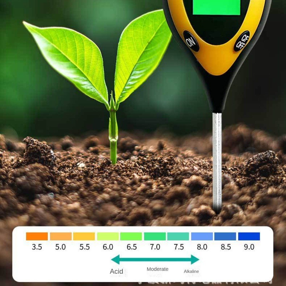 التربة مختبر بي اتش 4 في 1 PH  - مراجعة Moisture Meter Plant وسعره