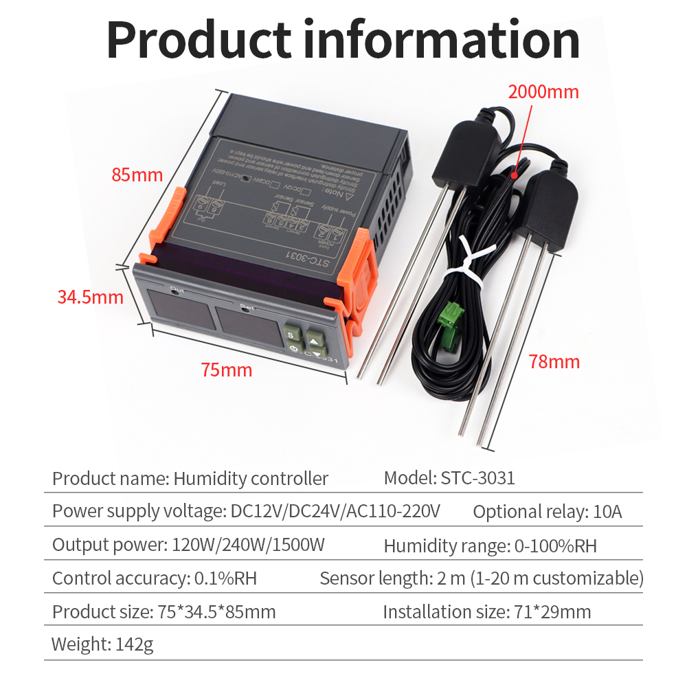 مستشعر رطوبة التربة في الحدائق - مراجعة Moisture Meter Plant وسعره