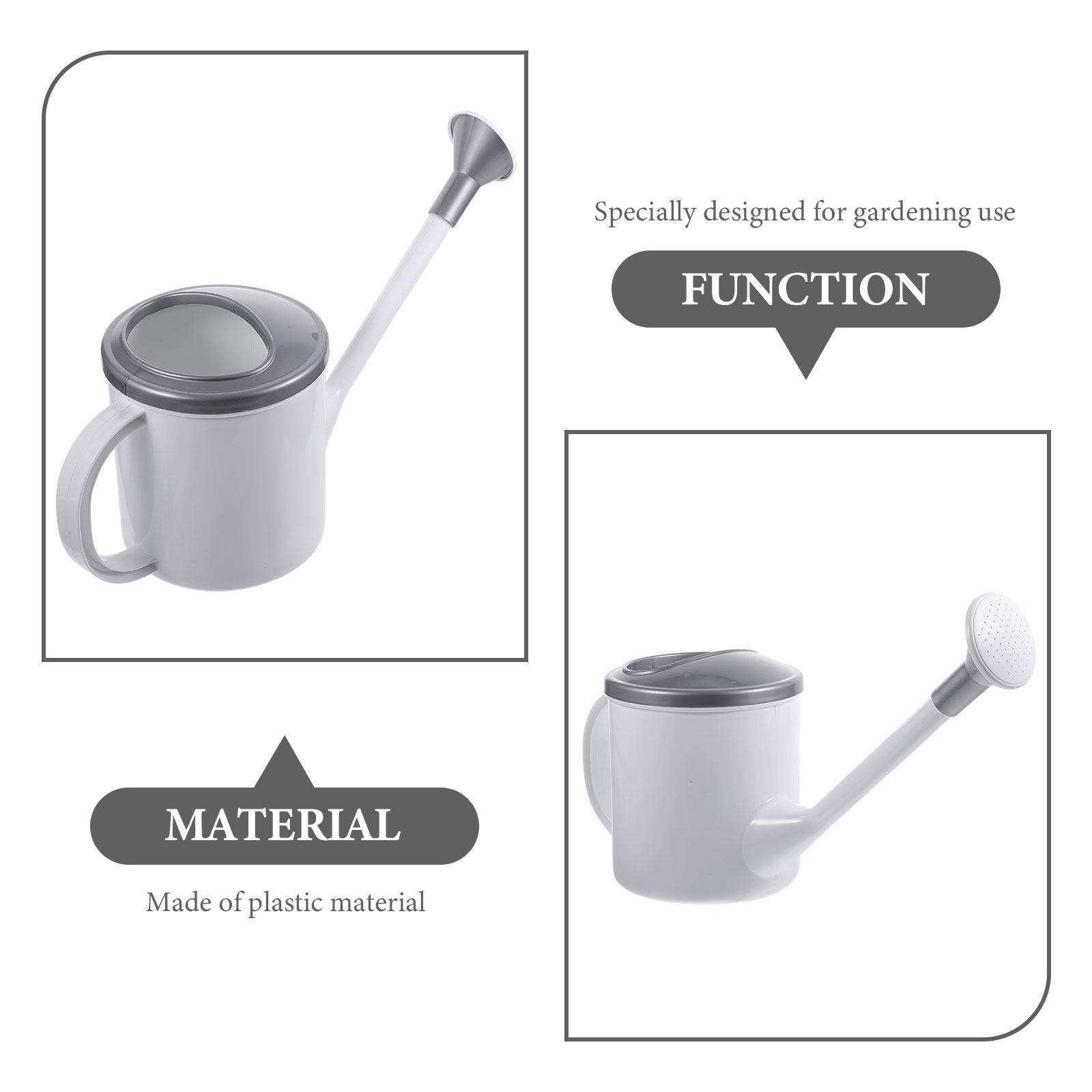 إبريق سقي منزلي بفوهة طويلة، م - مراجعة Watering Can Long Spout وسعره
