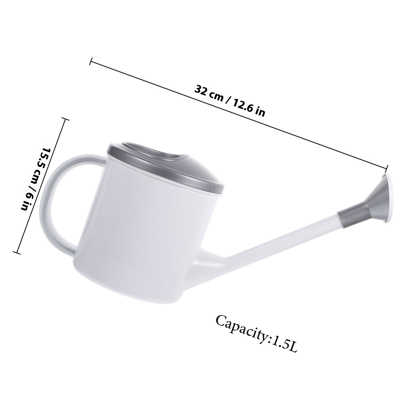 إبريق سقي منزلي بفوهة طويلة، م - مراجعة Watering Can Long Spout وسعره