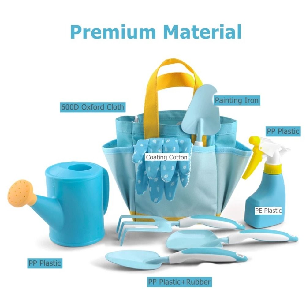 هدية لون الحلوى حديقة أداة مجم - مراجعة Gardening Tools For Toddlers وسعره