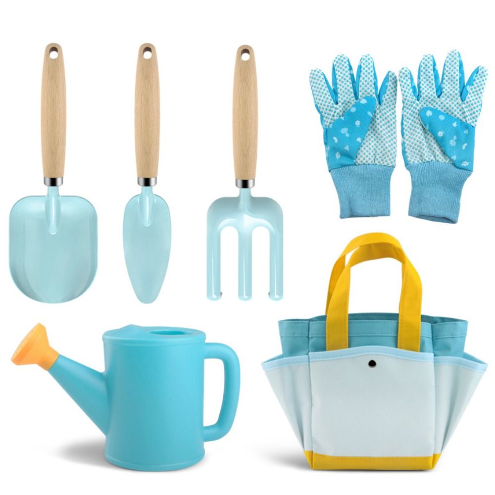 هدية لون الحلوى حديقة أداة مجم - مراجعة Gardening Tools For Toddlers وسعره