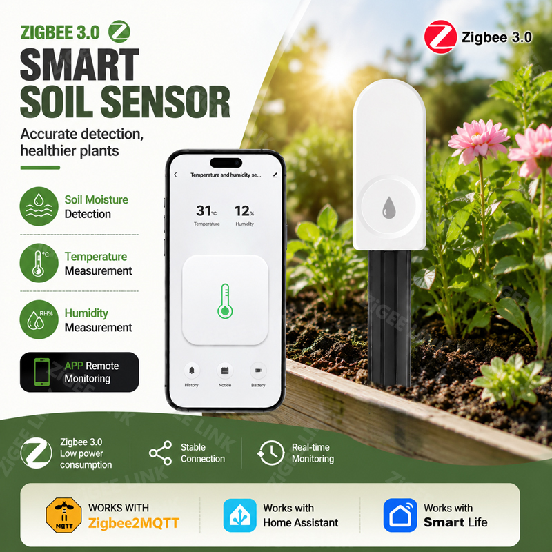 جهاز اختبار التربة اللاسلكي Zi - مراجعة Moisture Meter Plant وسعره