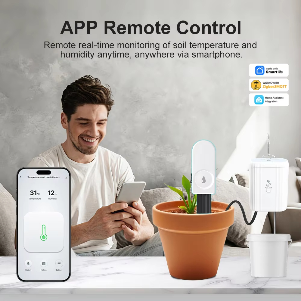 جهاز اختبار التربة اللاسلكي Zi - مراجعة Moisture Meter Plant وسعره