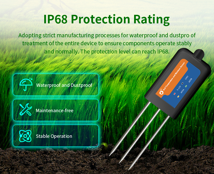 IOT 4G الزراعة الرقمية التربة  - مراجعة Moisture Meter Plant وسعره