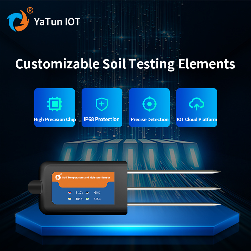 IOT 4G الزراعة الرقمية التربة  - مراجعة Moisture Meter Plant وسعره