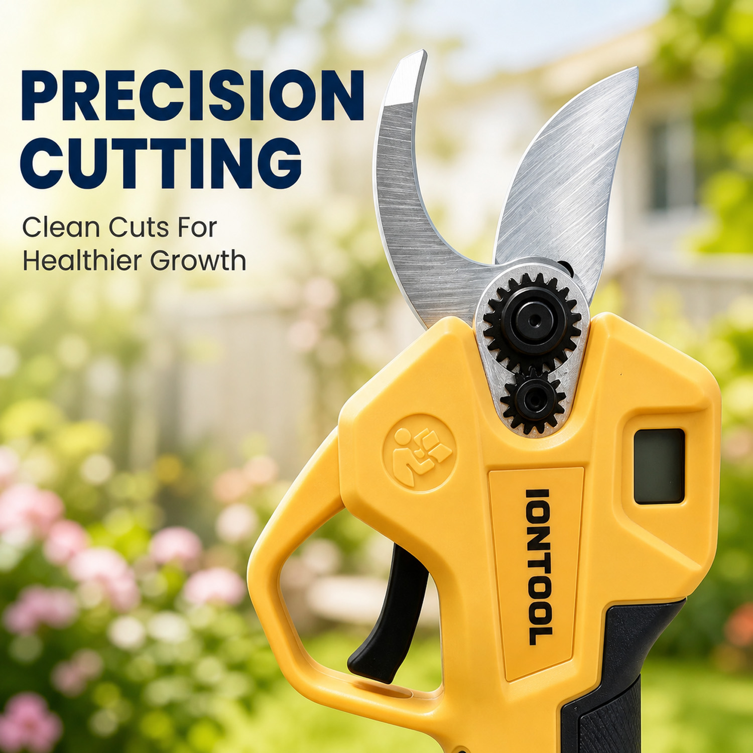 مقص تقليم لاسلكي بدون فرشاة من - مراجعة Gardening Tools To Cut Branches وسعره