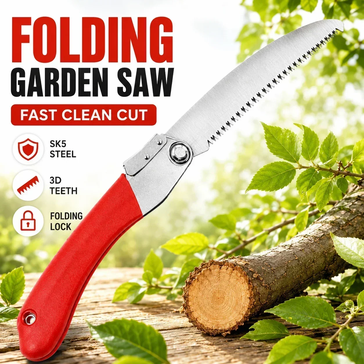 منشار تقليم قابل للطي 210 مم م - مراجعة Gardening Tools To Cut Branches وسعره